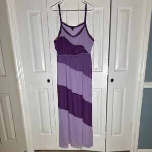Torrid Purple Maxi Dress